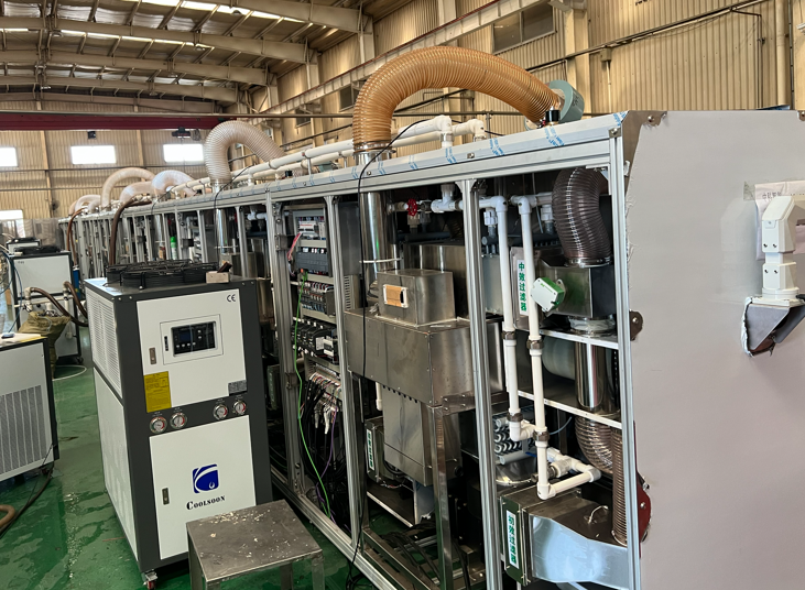Hersteloperatie productiemachine — Softgel droogkamers